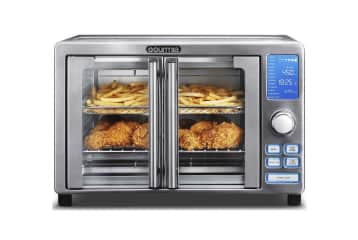 New Gourmia 6-Slice Digital Toaster Oven Air Fryer with 19 One