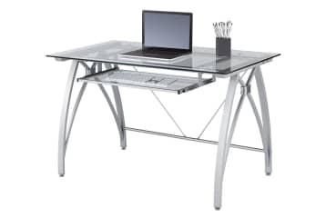 Realspace vista 48 glass computer desk cheap