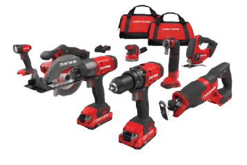 Craftsman V20 20V Max Cordless 8 Tool Combo Kit for 279 CMCK800D2