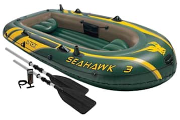 Intex Seahawk 3 Inflatable Boat Set for $135 - 68380EP