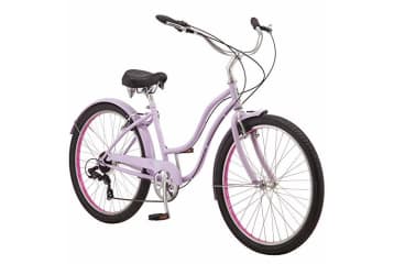 Schwinn Mikko Adult Beach Cruiser Bike Featuring 17 Inch Medium