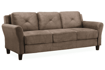 Lifestyle Solutions Harvard 4 Seater Microfiber Sofa for 233