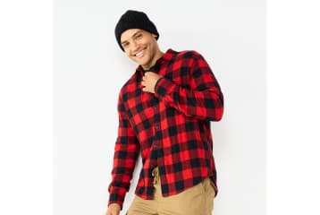 Sonoma Men's Flannel Button-Down Shirt for $26