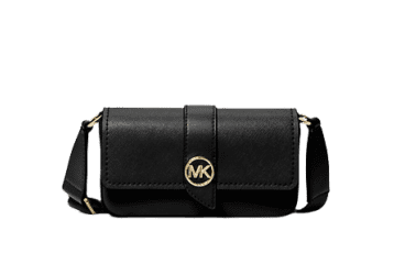 MICHAEL MICHAEL KORS Small Saffiano Leather Smartphone Crossbody Bag in  2023