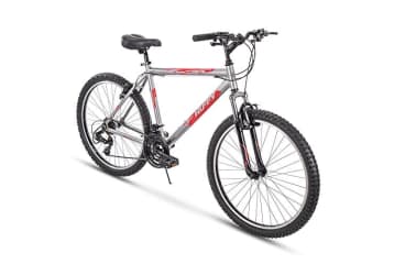 Huffy Stone Mountain Kids 24 Inch Wheel 21 Speed Hardtail Red