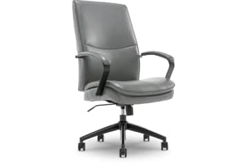 Beautyrest outlet leather chair