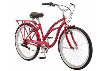 Schwinn Sanctuary 7 Comfort Cruiser Bike Featuring Retro Styled