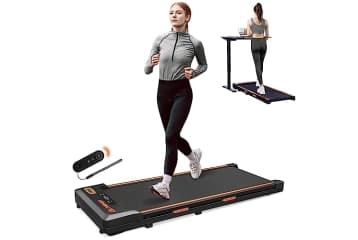 Airhot 2.5HP Under Desk Treadmill for 150 AH TM400 8 BK US