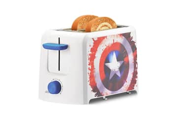Marvel Captain America Shield 2 Slice Toaster for 20 MVA 21CN
