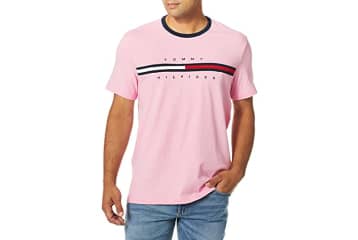 Tommy Hilfiger Men's Short Sleeve Logo T-Shirt