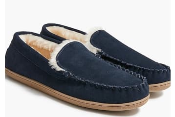 J crew top factory mens slippers