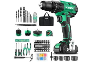 Kimo cordless drill driver hot sale kit