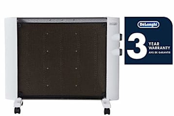 DeLonghi De'Longhi Mica Panel Heater, Rooms up to 250 sq. ft, White for  $120 - HMP1500WH