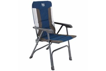 TIMBER RIDGE Folding Rocking Camping Chair with Hard Armrests, Portable  Outdoor Rocker for Patio, Garden, Lawn, Supports up to 250 lbs, Blue :  : Patio, Lawn & Garden