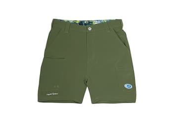 Mossy Oak Men's Standard Fishing Shorts Quick Dry Flex, Olivine, Small for  $40 - 997007