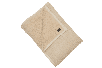 Rainforest Oversized Cable Sherpa Reversible Throw Blanket for 20