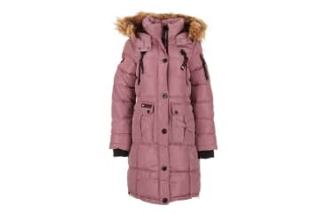 Canada weather gear women's long 2024 puffer jacket