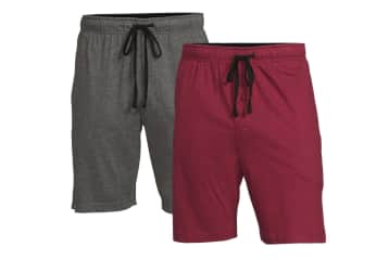 Hanes men's 2 pack knit shorts on sale