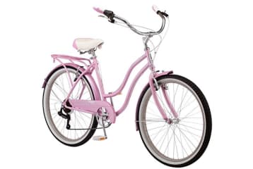 Schwinn Perla Womens Beach Cruiser Bike 26 Inch Wheels Pink for