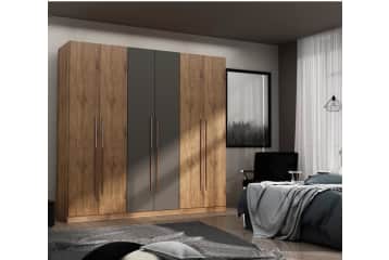 Luxor oswego white online wardrobe armoire closet