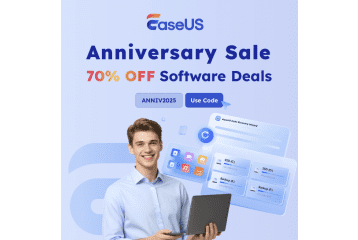 EaseUS 21st Anniversary Celebration: Up to 70% off