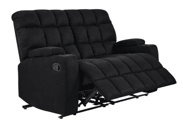 Prolounger modern wall online hugger reclining loveseat