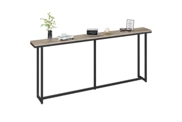 Yaheetech 71" Narrow Console Table for $30