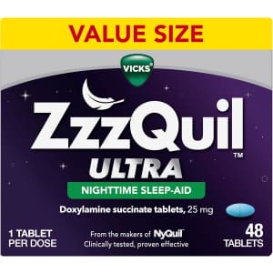 ZzzQuil Ultra 48-Count Nighttime Sleep Aid: $14 via Sub & Save