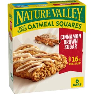 Nature Valley Soft-Baked Oatmeal Squares 6-Pack: $2.84 via Sub & Save