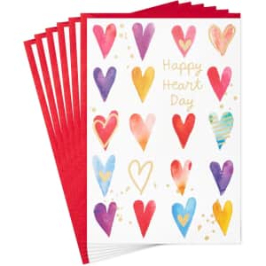 Hallmark Valentines Day Card 6-Pack: $3.99 Hallmark Valentines Day Card 6-Pack: $3.99