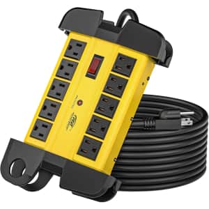 CRST 10-Outlet Heavy Duty Power Strip: $24 CRST 10-Outlet Heavy Duty Power Strip: $24