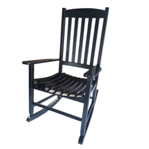 Mainstays Outdoor Wood Porch Rocking Chair 2-Pack: $88