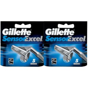 Gillette Sensor Excel Razors 10-Pack: $12