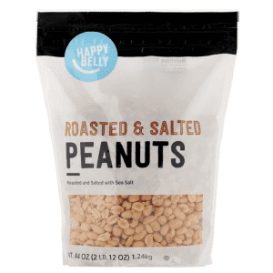 Happy Belly 44-oz. Roasted and Salted Peanuts: $4.54 via Subscribe & Save