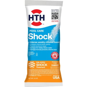 HTH Pool Care Shock Treatment: $3.77 HTH Pool Care Shock Treatment: $3.77