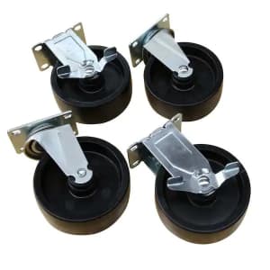 Husky 5" Caster Wheel Kit: $38 Husky 5" Caster Wheel Kit: $38