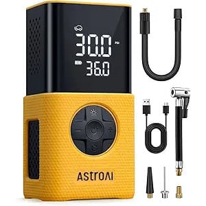 AstroAI L7S Portable Tire Inflator Air Compressor: $15.83 AstroAI L7S Portable Tire Inflator Air Compressor: $15.83