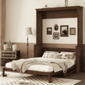 Queen-Size Hidden Wall Murphy Bed: $431