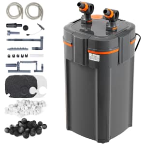 Vevor 3-Stage Canister Filter 75-Gallon Aquarium Filter: $56