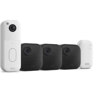 Blink Video Doorbell + Outdoor 4 Wireless Camera 3-Pack + Module: $95 Blink Video Doorbell + Outdoor 4 Wireless Camera 3-Pack + Module: $95