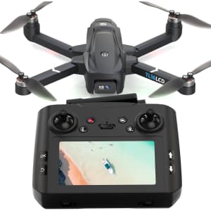 Tolatoyus 4K GPS Drone with LCD Controller: $74.99