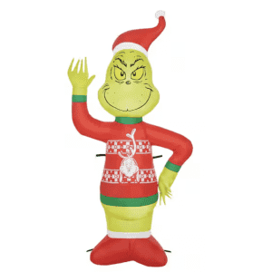 4-Foot LED Grinch Christmas Inflatable: $10 4-Foot LED Grinch Christmas Inflatable: $10