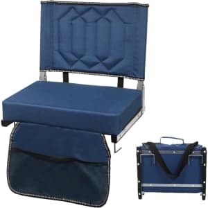 Portable Folding Stadium Chair: $19 Portable Folding Stadium Chair: $19