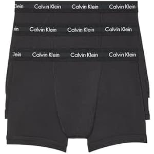 Calvin Klein Cotton Stretch 3-Pack Boxer Briefs Black: $17.10 Calvin Klein Cotton Stretch 3-Pack Boxer Briefs Black: $17.10