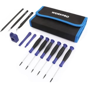 WorkPro 12-in-1 Torx Screwdriver Set: $6.99