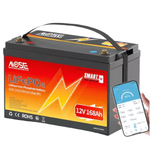 12V 168Ah Bluetooth LiFePO4 Battery: $138 12V 168Ah Bluetooth LiFePO4 Battery: $138