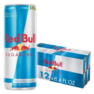 Red Bull Sugar Free 8-oz. Can 12-Pack: $10 w/ Sub & Save