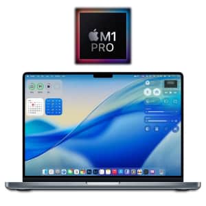 Apple MacBook Pro M1 Pro 14.2" Laptop (2021): $606 Apple MacBook Pro M1 Pro 14.2" Laptop (2021): $606