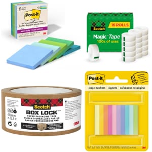 Scotch & Post-It Products at Amazon: Buy 1, get 50% off 2nd