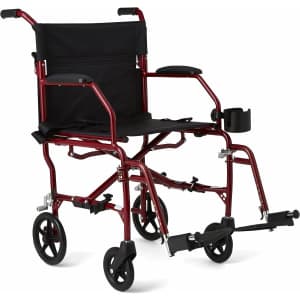 Medline Ultra Lightweight Transport Wheelchair: $109